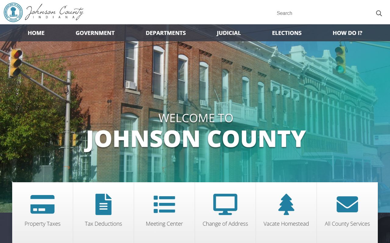 Johnson County Indiana government genealogy records Greenwood