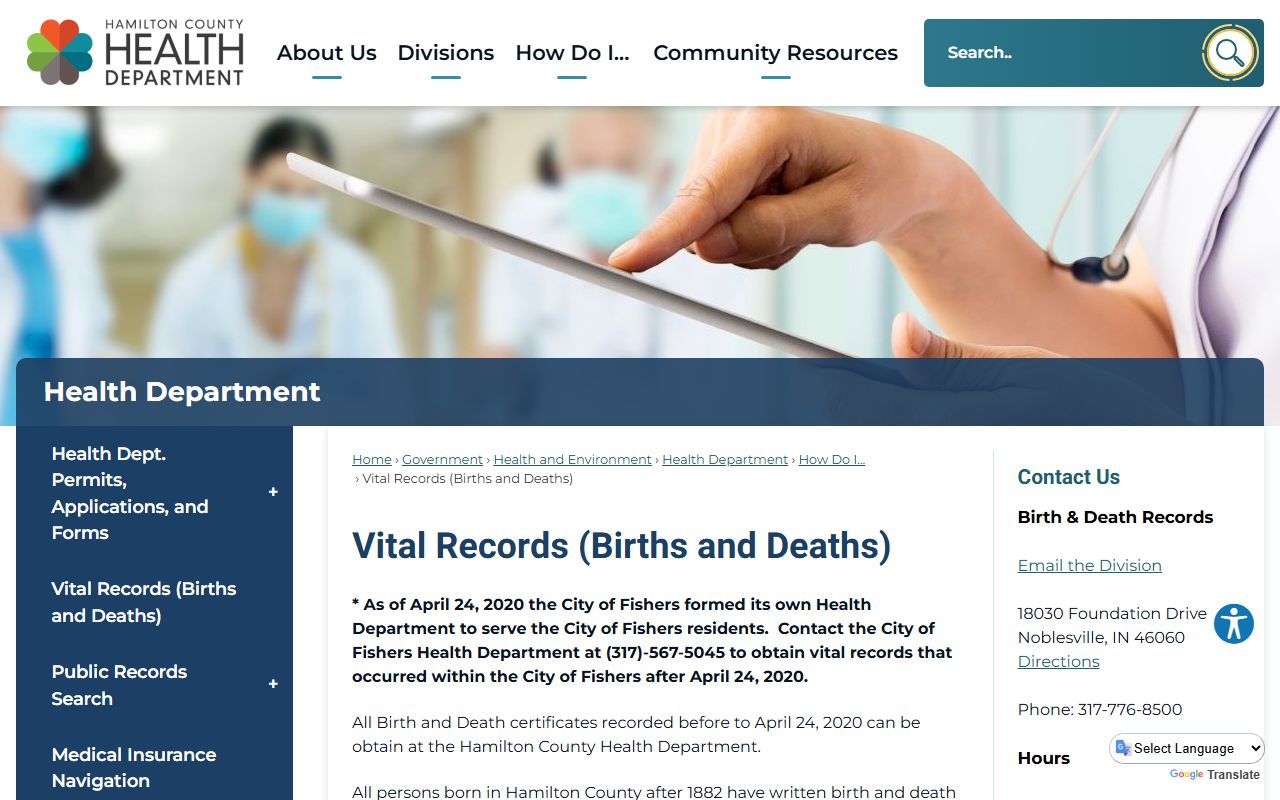 hamilton county vital records portal for hamilton county genealogy records
