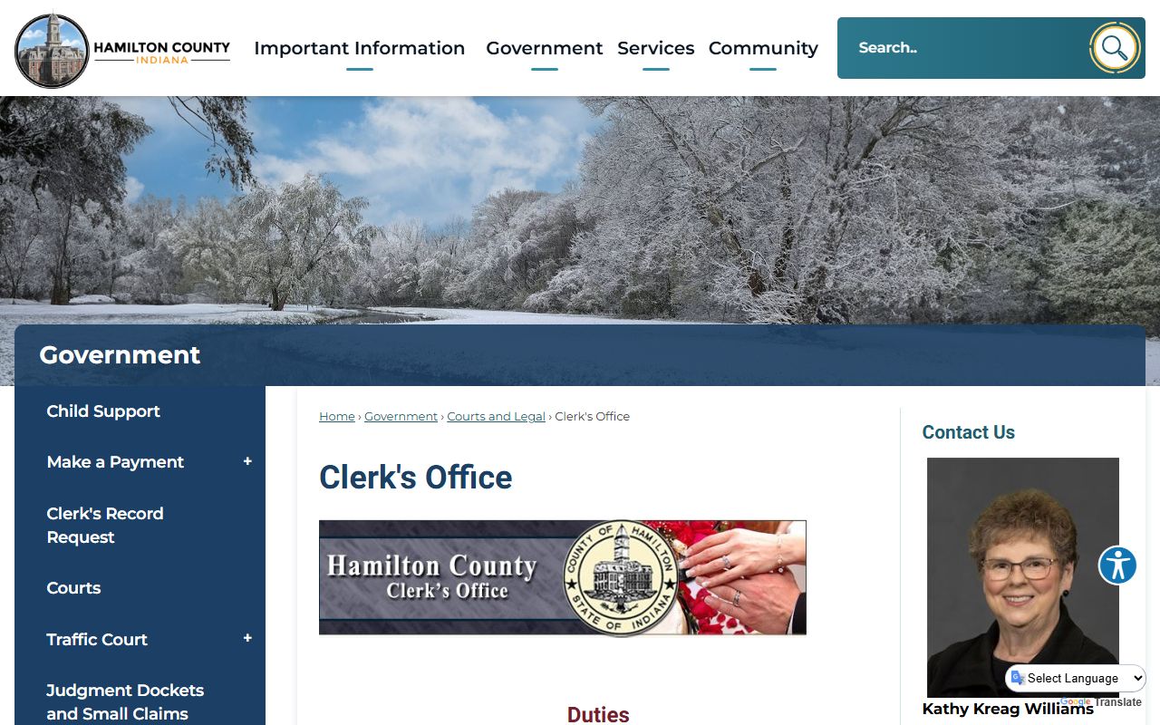 hamilton county clerk's office resources for genealogy records